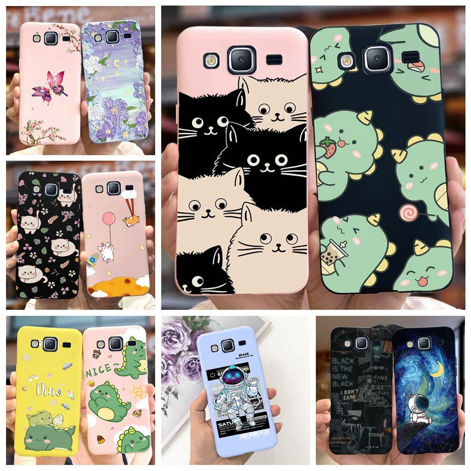 For Samsun Galaxy J3 J5 J7 2016 Case J320F J510F J710F Cute Dinosaur Cartoon Cover Soft TPU Shell For Samsung J5 2016 Phone Case