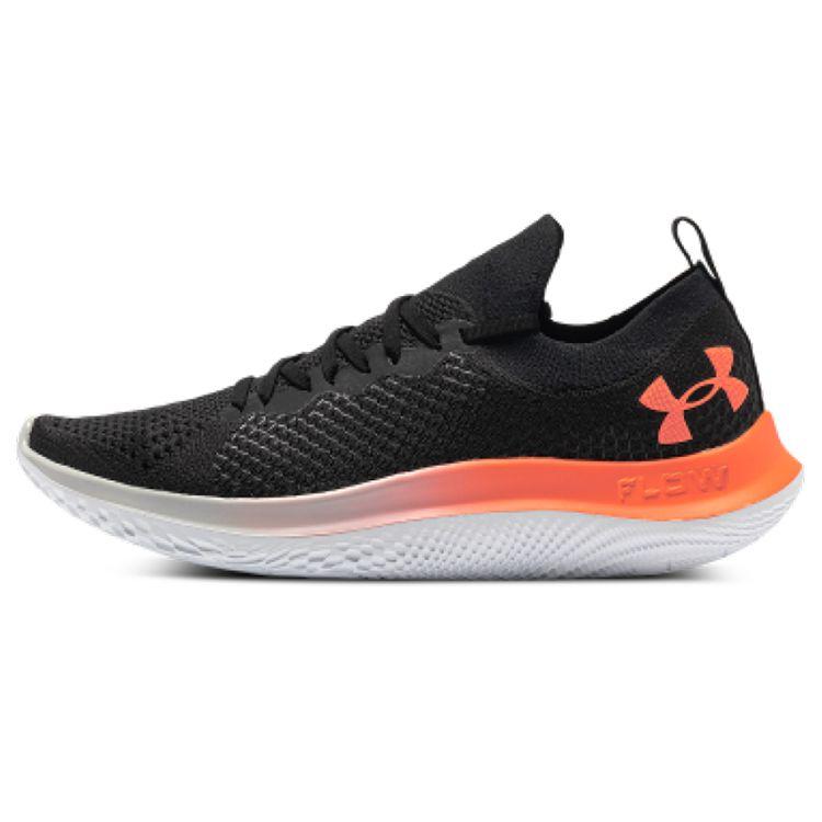 Under Armour Flow Velociti SE Comfortable Fabric Low Top Casual Running Shoes Men Sneaker Black Orange 3025710-009