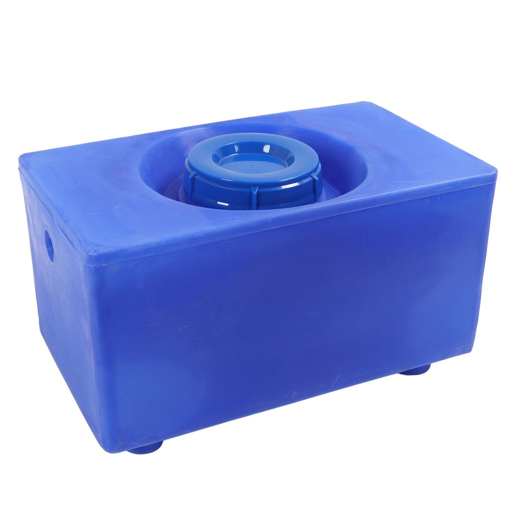 9 Gallon RV Water Tank 19.88x11.81x9.84in Blue LLDPE Fresh Water Storage Tank for Trailer Camping Vehicles Boat Yacht