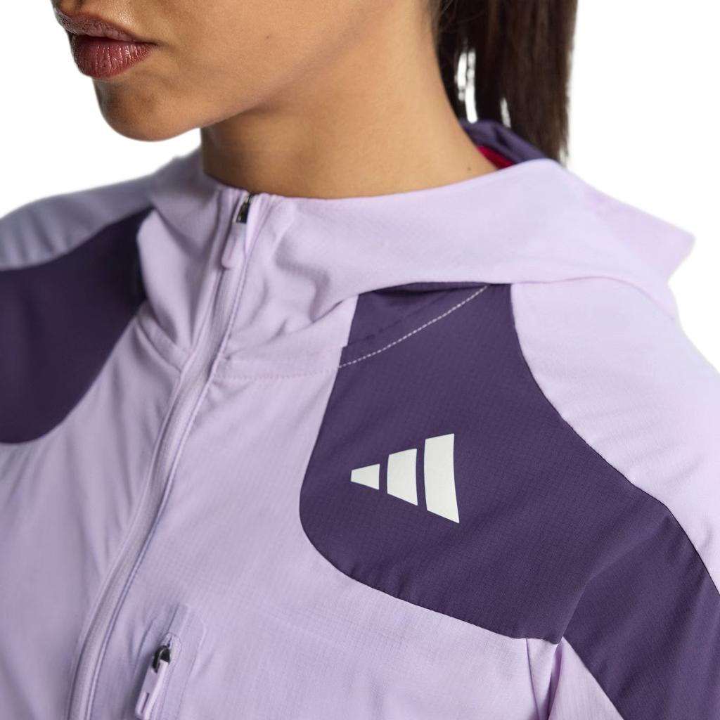 Adidas Adizero Comfortable Skin-Friendly Windproof Running Jacket Women Jackets JV7180