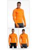 Herren Schnelltrocknendes Elastisches Langarm-Sport-T-Shirt für Laufen und Basketball - Frühling/Herbst.