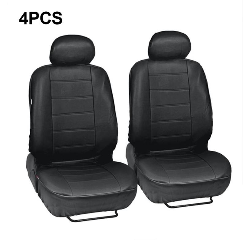 Buy 4/9PCS Universal Car Seat Cover Full Set Leather Automotive Seat