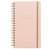 LaboClip Meets Planner Notebook Horizontal Ruled B6 Slim Pink 21A-MTNT03-PK