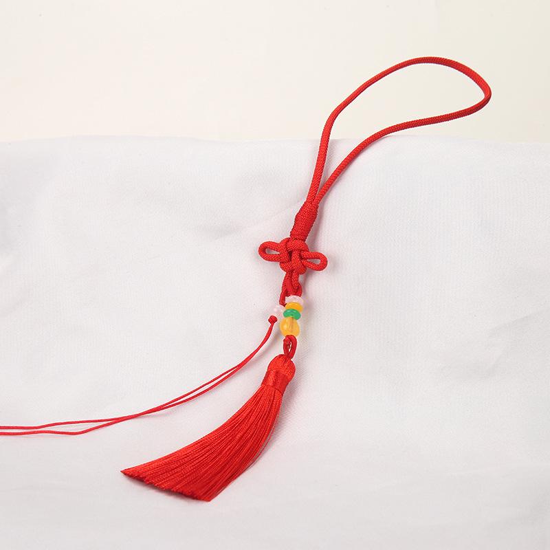 

Агат Wenwan DIY Подвеска Кисточка Аксессуары ярко-красный