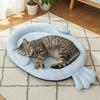 Cartoon Shape Pet Cooling Mat Non-Slip Dog Sofa Cushion Large Space Cat Nest  for Cats and Dogs