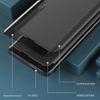 Priekš Xiaomi Redmi Note 13 Pro 5G/Poco X6 5G Vāciņš Ar Skata Logu Izturīgs pret Skrāpējumiem Telefona Statīva Korpuss