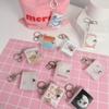 Storage Book Photo Keychain Card Book Keyring Collection Card Holder Photo Album Keychain Card Bag