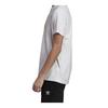 Adidas Originals Trefoil Logo Print Sports Short Sleeve T-Shirt Men Tops White FK1349