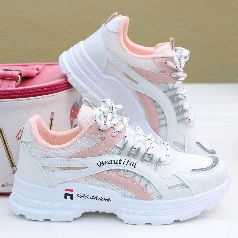 

Internet celebrity sports shoes women s 2025 summer new thick-soled popular women s shoes high-end casual white shoes tide ins 35