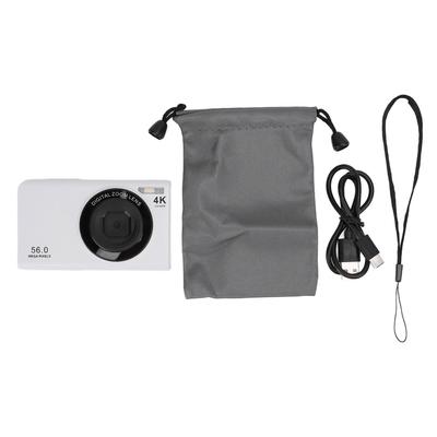 Digital Camera 56MP 4K Autofocus 16x Digital Zoom Prevent Shaking 2.4 Inch Screen Portable Vlogging