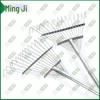Mingji 14-Tooth Galvanized Steel Rake