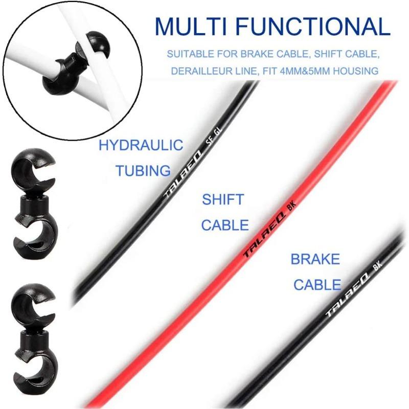 Bicycle Brake Device Cable S-shaped Buckle Hose Guide Cross Wire Clamp Ring Buckle Highway Riding Accessories Convenient