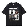 Zanger Maluma Muziek Albumhoes T-shirts Mannen Vrouwen Casual T-shirt Heren Mode T-shirts Hip Hop Rap Streetwear
