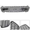 Matte Black Front Bumper Grill Grille Fit Ford Ranger 2015-2019 T7 W/LED