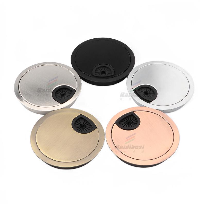 Desktop Cable Management Grommet Cover – Round Hole Sealing & Decoration