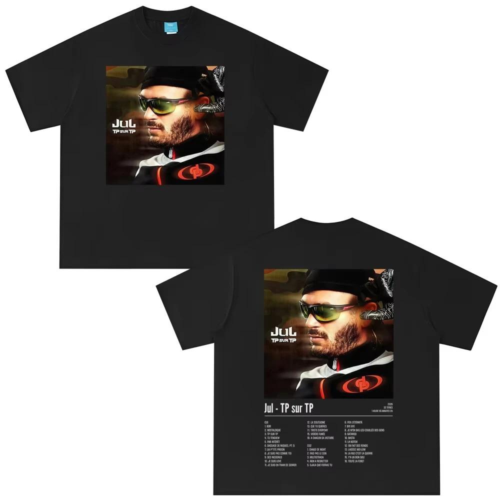 

Rapper Jul Graphic Retro 2026 TShirt Unisex Fashion HipHop TShirt Short Sleeve Cotton Aesthetic TShirt Streetwear 5XL