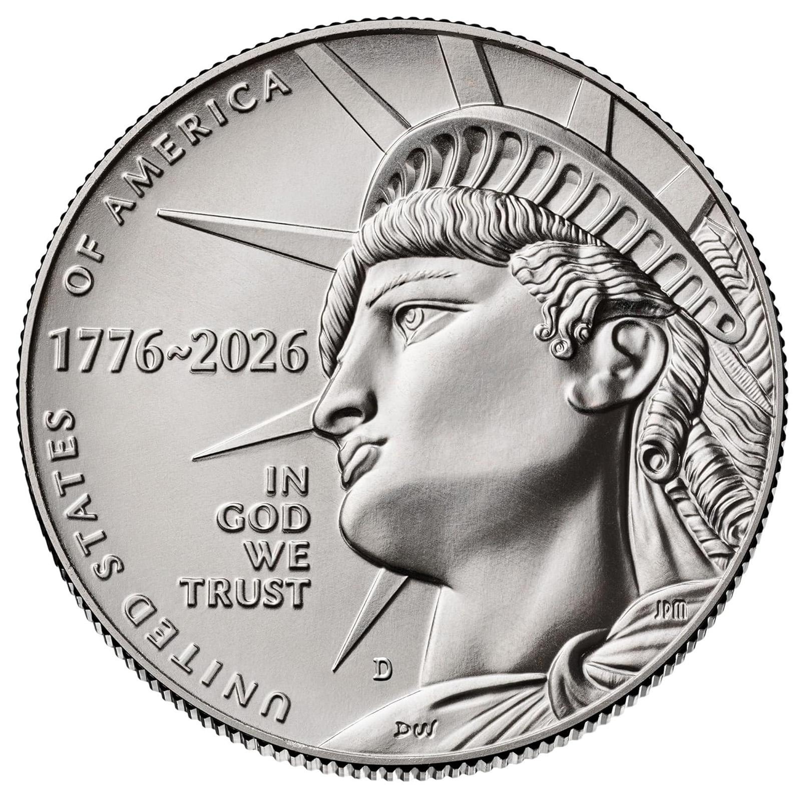 

1776-2026 Полувековая монета P&D, 50 центов, 2 монеты, Коллекционная монета One Size