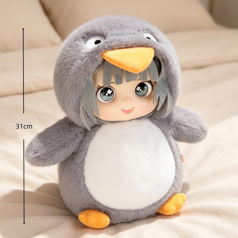 Gugu Gaga Pinguïn Vinyl Pluche Speelgoed Knuffeldier Gugugaga Pop Kinder Verjaardagscadeau Filmfan Verzamelaar Zacht Speelgoed