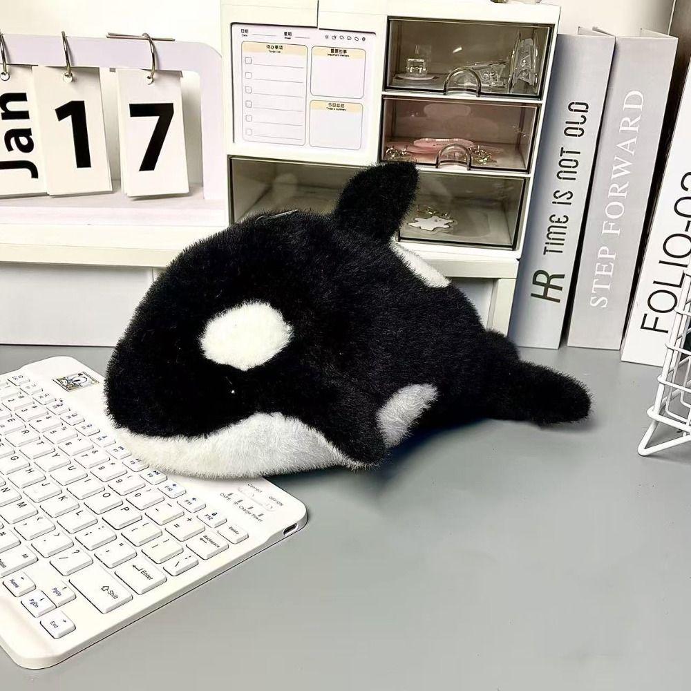 Large Capacity Pencil Case Plush Pen Box New Pen Bag  Gift