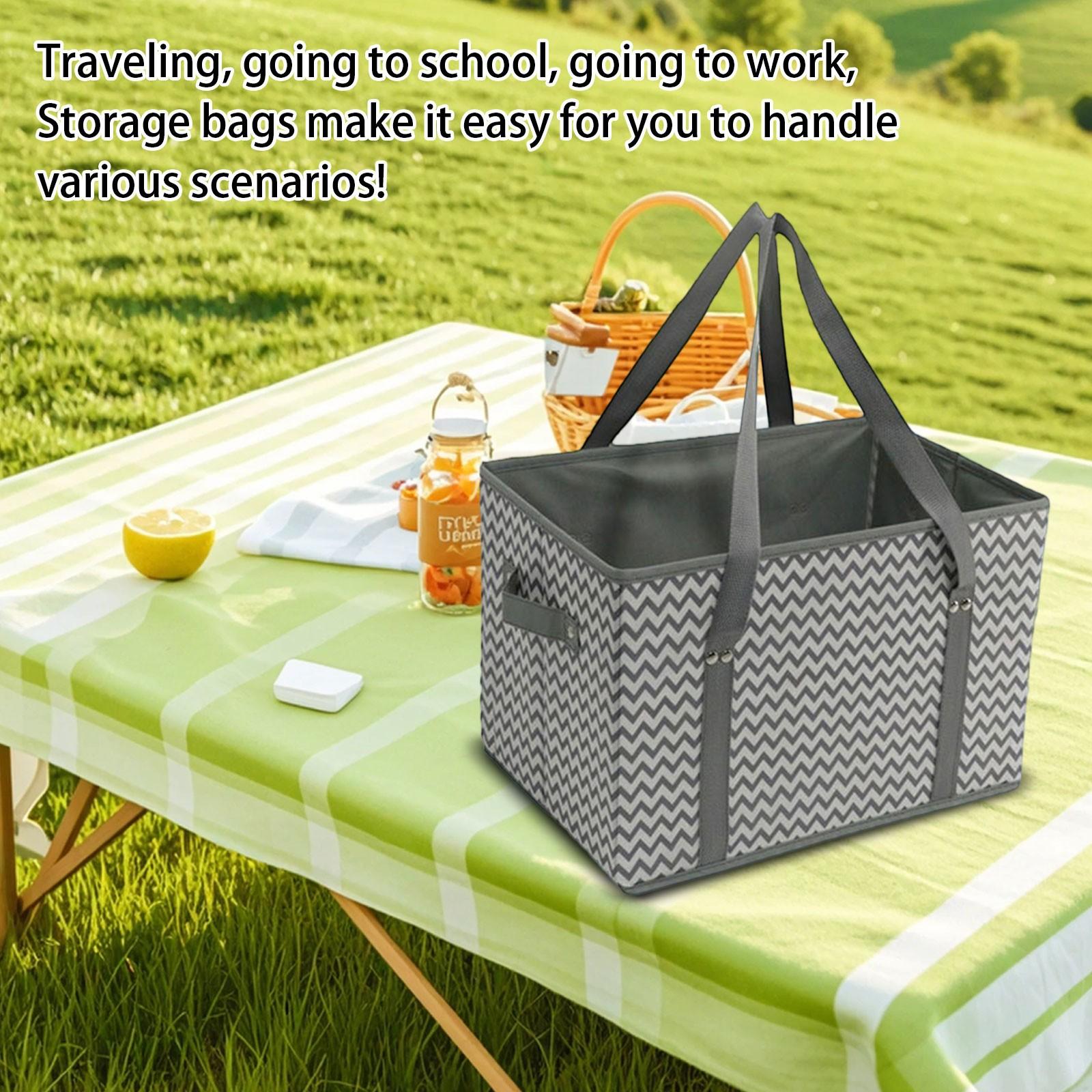 

Складная сумка для обуви для путешествий на открытом воздухе, Многофункциональная ручная сумка для пикника, Портативная корзина для пикника для путешествий, Складная One Size