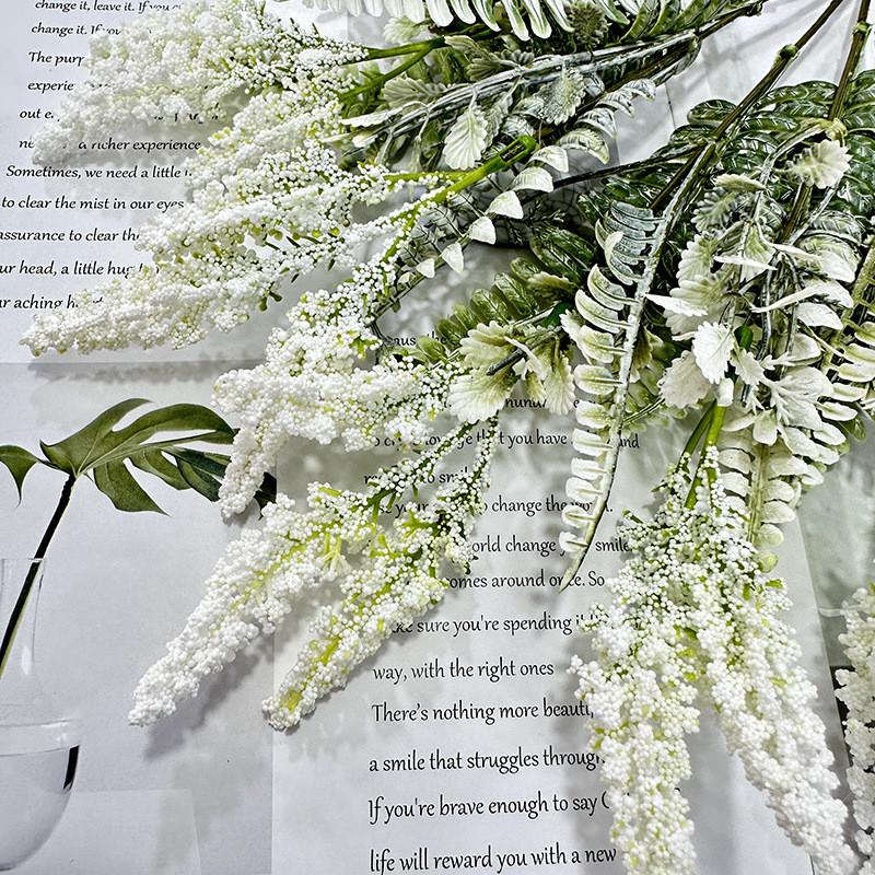 Euphrasia Ten Pectinata Plastic Faux Flower Plant For Home Decor And Event Use