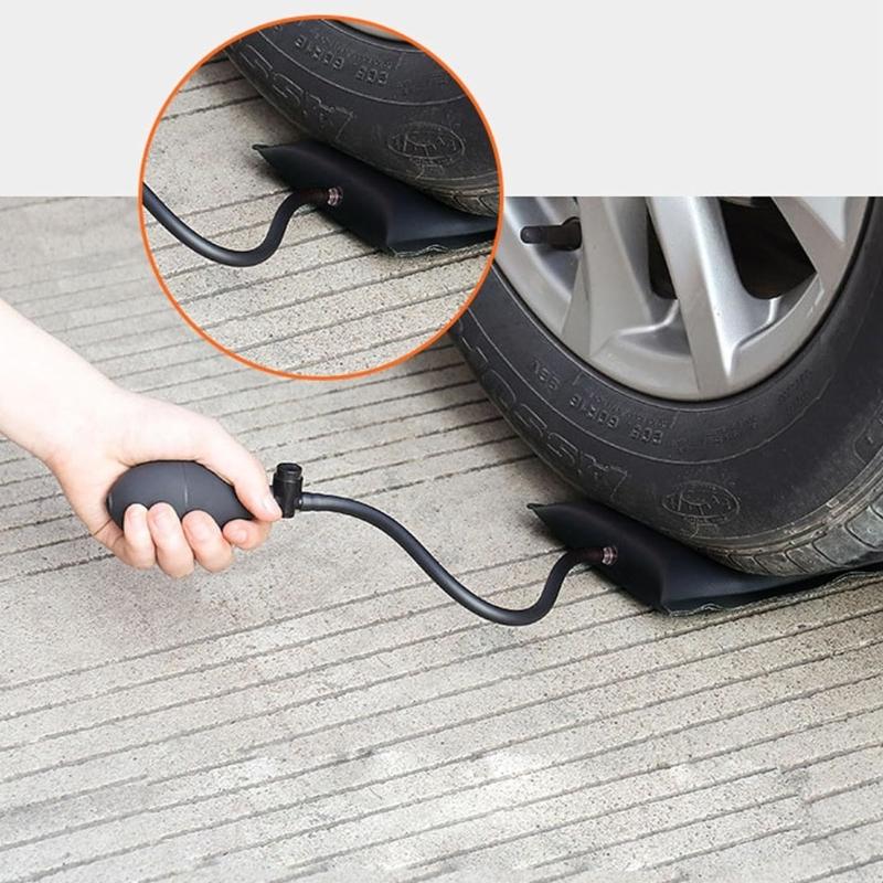 3 Pieces Air Lifting Cushions Inflatable Pump Wedges for Easy Door Window Installation Alignment Automotive Maintenance