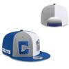 Acrylic Embroidered Flat Brim Baseball Cap Men Women - Detroit Lions Fan Hat Adjustable Fit Wide Visor Outdoor