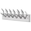 Silver Aluminum Hanger/Coat Rack