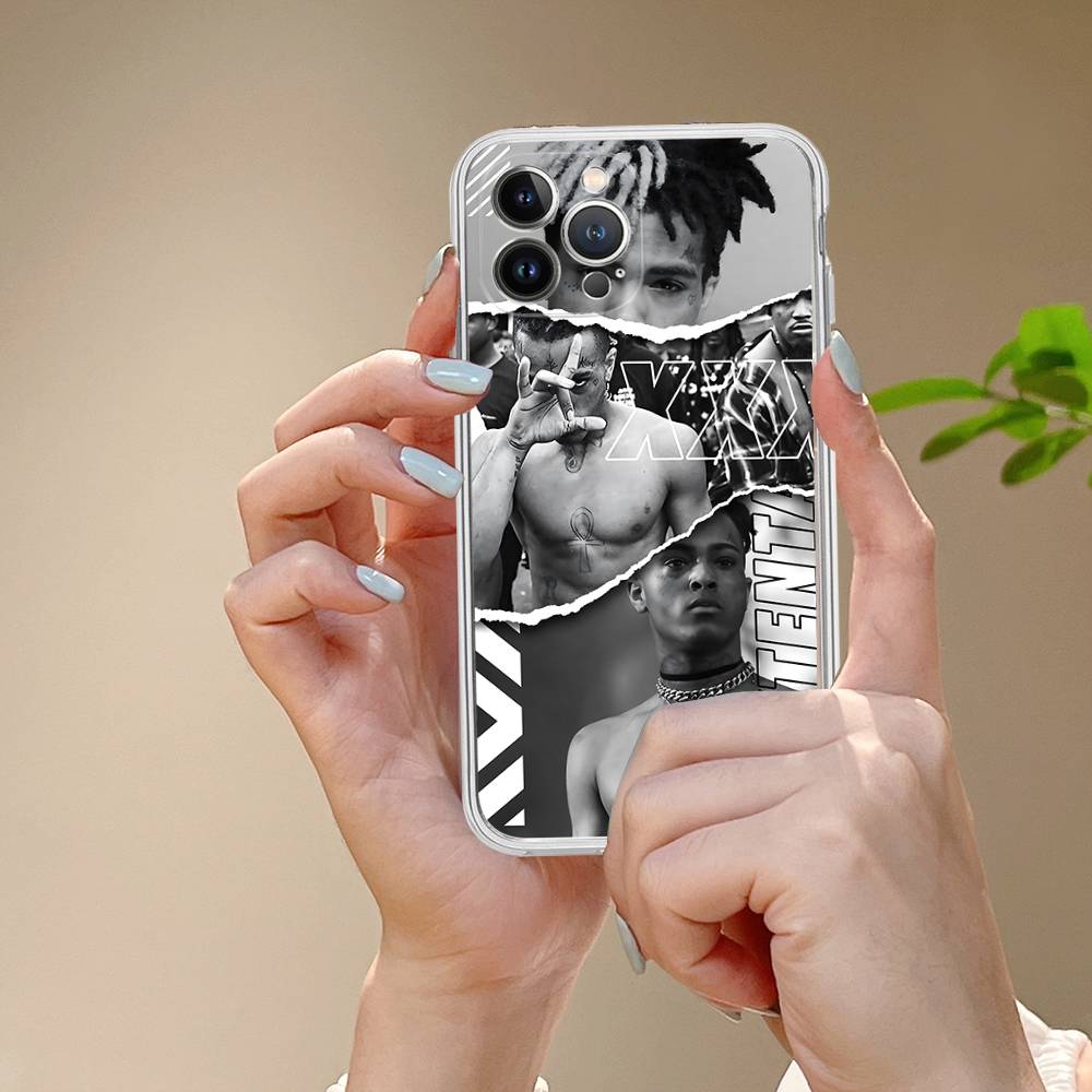 Rapper X-XXXTentacionS Fit For IPhone 16 15 Promax Phone Case IPhone 14 11 12 High End 13 Pro Silicone iPhone 11