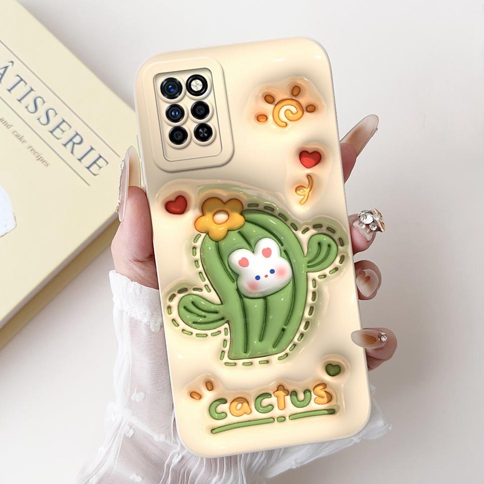 Case For Infinix Note 10 Pro Cover Pattern Animal Cartoon Silicone For Infinix Note 10 Note10 Pro X695 X695D Phone Cases Shell