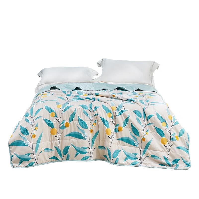 Luolai Light Luxury Floral Summer Quilt