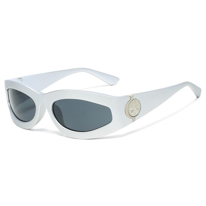 

New personalized modern small frame sunglasses narrow edge sunglasses street shot versatile sunglasses lenses