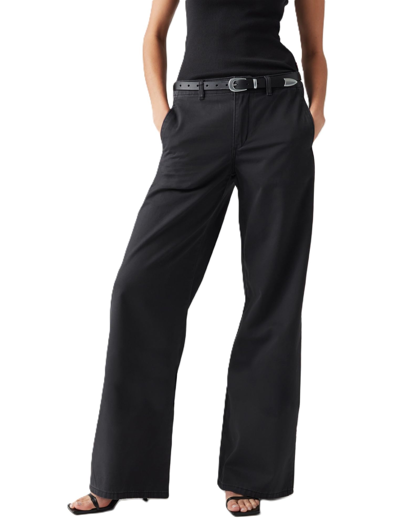 Levi s CHINO Wide Pants XL A8700-0001 US W25 L31