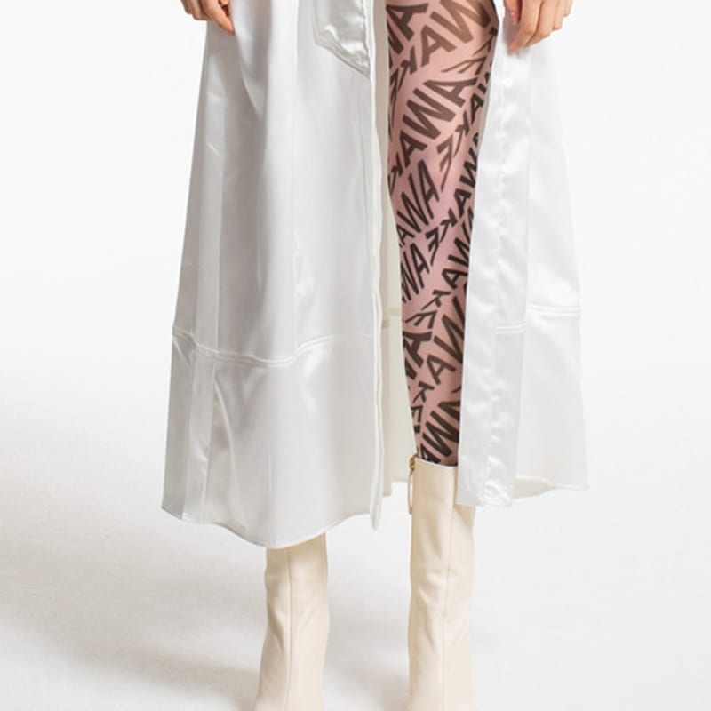 

Романтичные тигровые колготки Typo цвета розовый авокадо Free