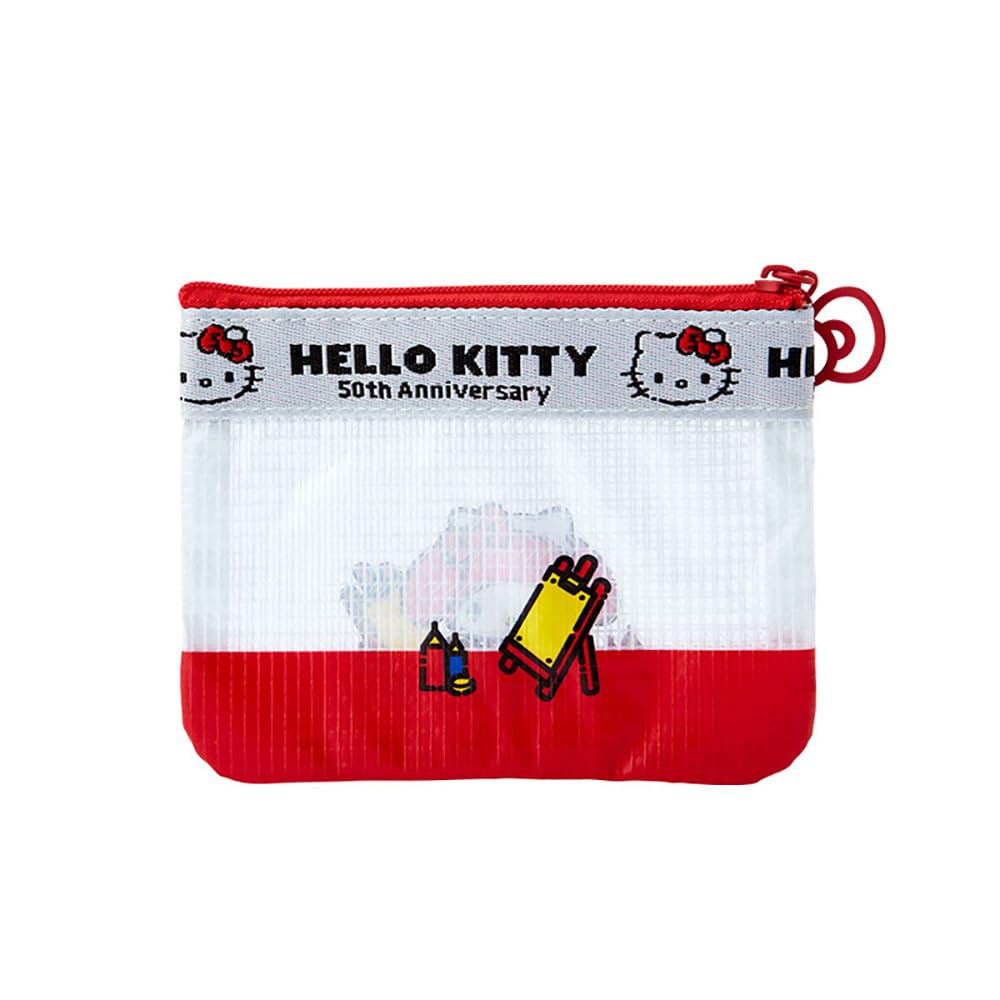 Sanrio Hello My Melody My Melody Vinyl Flache Tasche 10 x 13 x 1 cm 129321 Alle!