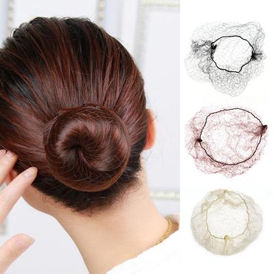 Hot Sale Hair Accessories Elastic Edge Ballet Snood Fine Mesh Wig Net Bun Cover Invisible Hair Nets