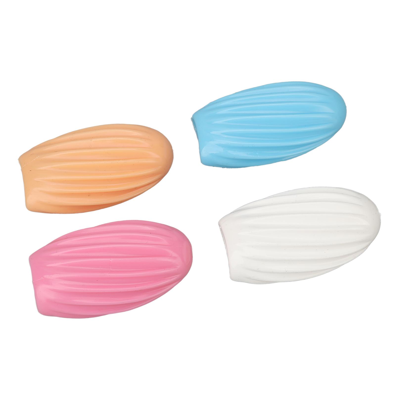 

4pcs Leak Proof Sleeve Silicone Elastic Reusable Travel Bottle Covers for Makeup Travel Toiletries