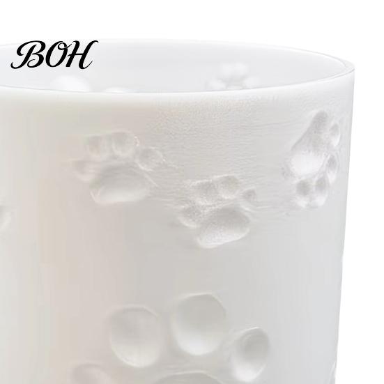 Small Plant Pot 3D Printed Cat Paw Print Flower Pot, Cute for Indoor Desktop Flowerpot Desk, Animal Theme Planter Home Office, Gift Lovers