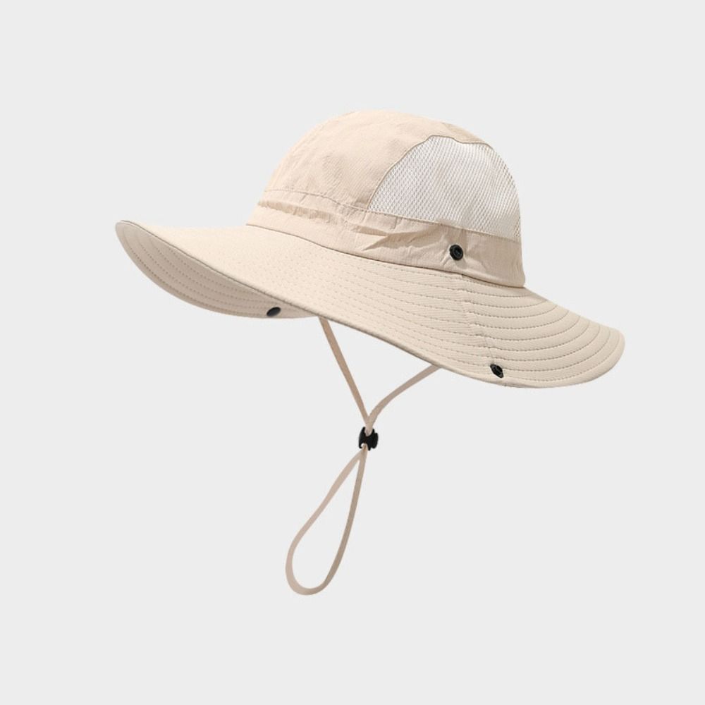 Quick-dry Men Fisherman's Hat Waterproof Hiking Cap Casual Folding Bucket Hat  Sports