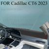FOR Cadillac CT6  Car Dashboard Avoid Light Cover Anti-UV Mat Non-Slip Carpets