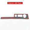 For Toyota Highlander XU70 2020 2024 2024 2024 ABS Car Central Control USB Frame Cover Trim Sticker Decoration Accessories