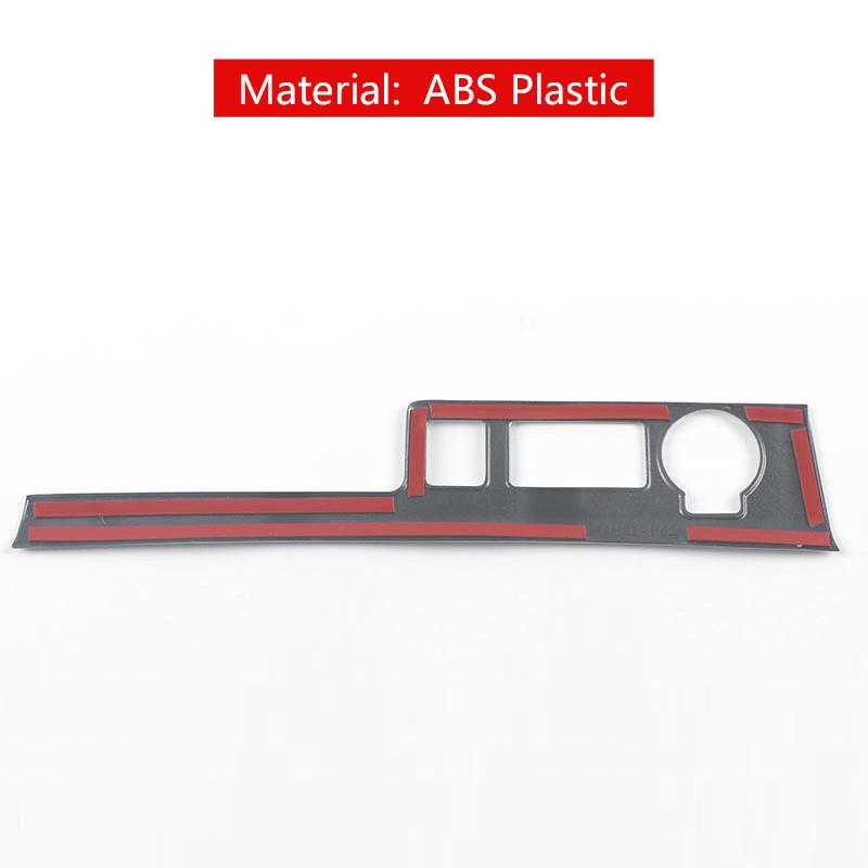 For Toyota Highlander XU70 2020 2024 2024 2024 ABS Car Central Control USB Frame Cover Trim Sticker Decoration Accessories