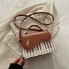 Contrast Piano Notes Crossbady Bag Small Square Bags for Woman Sweet Teenage Girls Bolsos mujer Personalized Sac Femme Bolsas