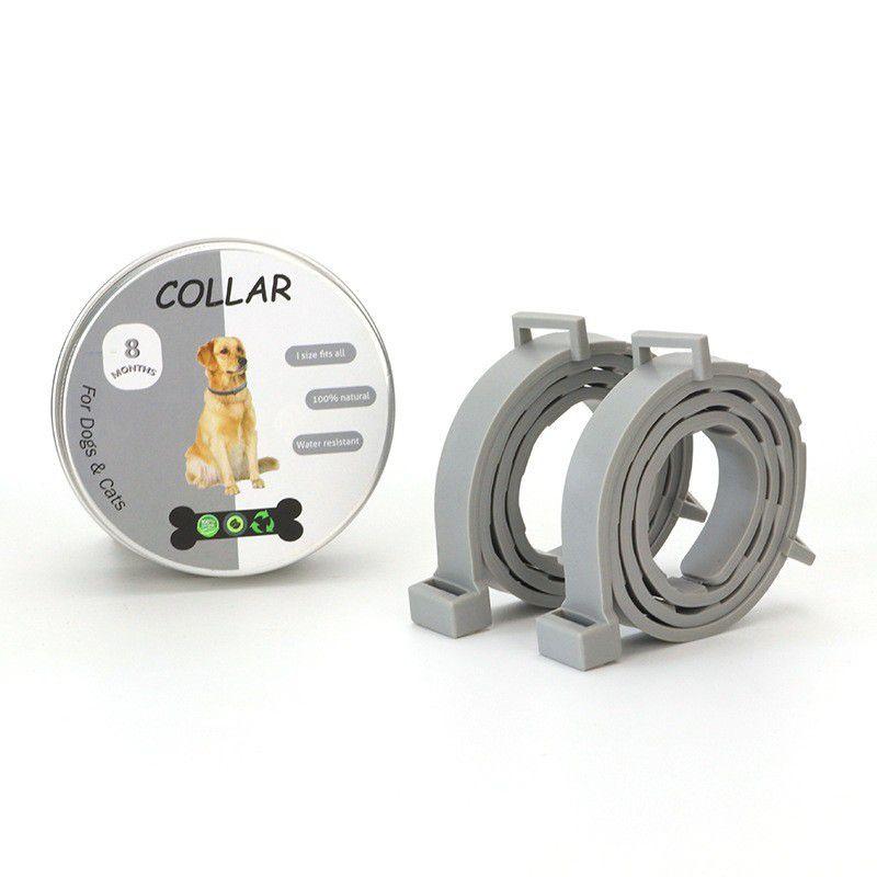 Cat Dog Pet Collar Antiflea And Ticks Collar For Dog Cats Adjustable Rubber