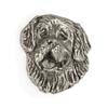 St. Bernard, Saint Bernard, Alpine Mastiff, Bernhardiner - Dog brooch in a gift box, elegant pin, lapel pin for Art-Dog brand jacket