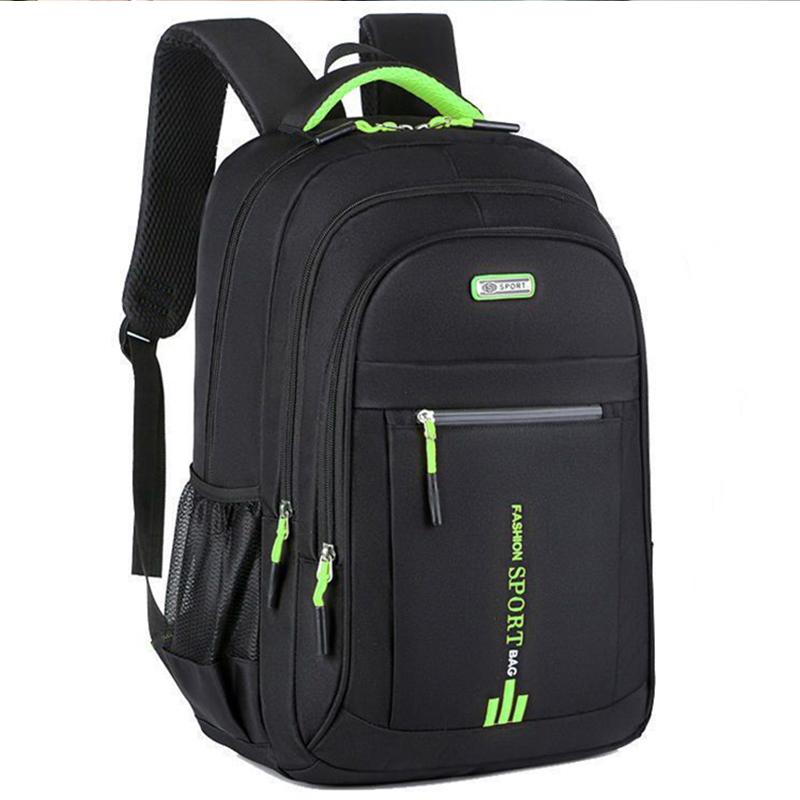 Zaino Unisex di Grande Capacità, Borsa per Laptop da Viaggio d'Affari, Design Multi-Scomparto, Spallacci Regolabili, Ideale per Lavoro e Tempo Libero