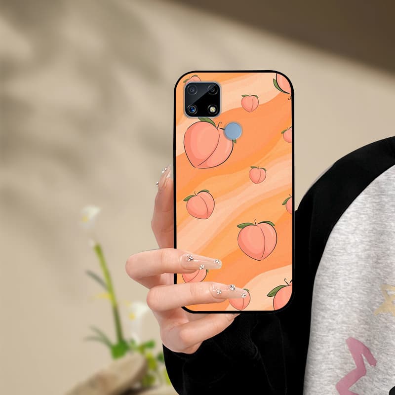 Silicone Phone Case For Realme C25s C25 Cover Painted Soft  For Realme C25 C25S C21 C21Y C25Y Phone Case RealmeC25s C 25 s Funda