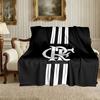 [1pc Rangers FC Blanket] All-Season Blanket - Cozy Blanket for Sofa Couch Home Decoration, Digital Printed Nap Blanket