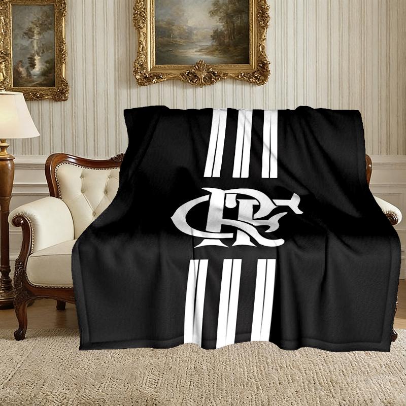 [1pc Rangers FC Blanket] All-Season Blanket - Cozy Blanket for Sofa Couch Home Decoration, Digital Printed Nap Blanket