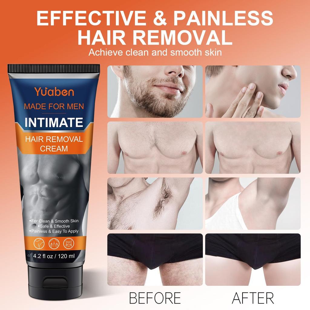 Crème dépilatoire pour hommes - , 100 ml